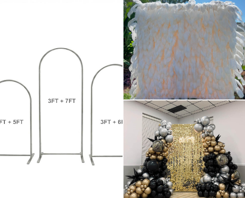 High Quality Party Props cover photo collage
