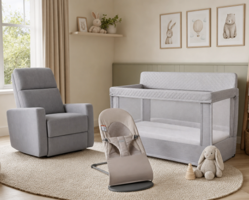 Nobody Tells You What You Actually Need Until You're Googling It at 3am — New Parent & Baby Essentials on Amazon cover photo collage