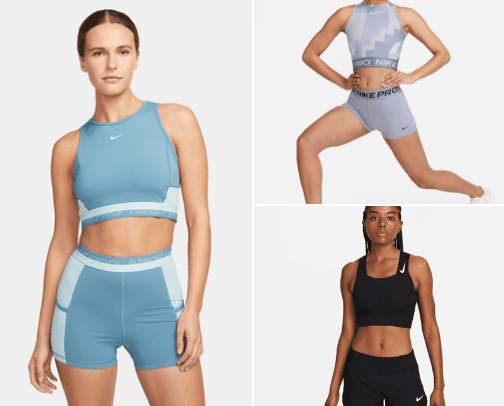 Sportswear cover photo collage