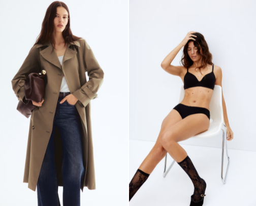 H&M cover photo collage