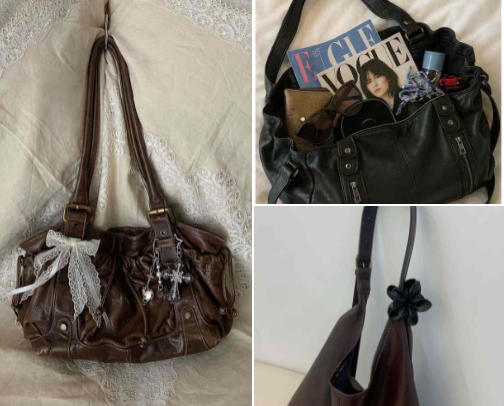 what's in my bag?? cover photo collage