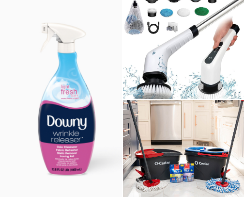 Clean house with me! cover photo collage