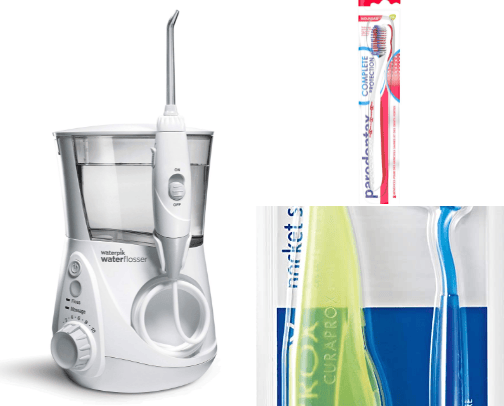 Oral care cover photo collage