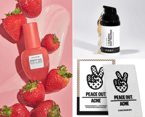Products that helped me get rid of a long-standing problem - acne cover photo collage