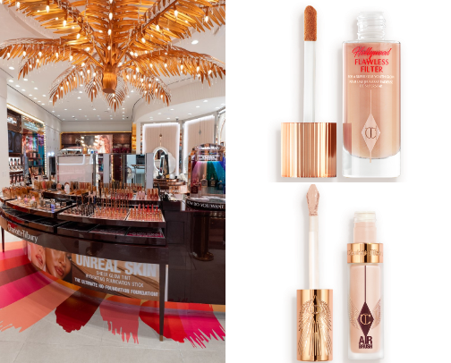 Charlotte Tilbury cover photo collage