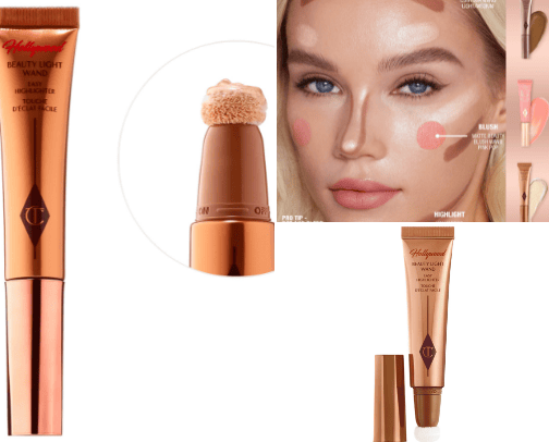 Contour products cover photo collage