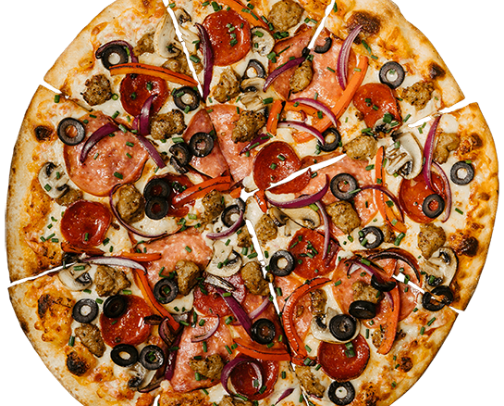 Pizza recommendation cover photo collage