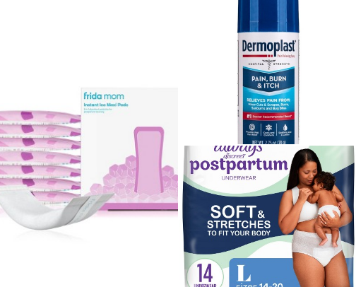 Postpartum and Breastfeeding Essentials for a Healing, Happy Mama cover photo collage