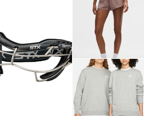 Girls lacrosse must haves cover photo collage