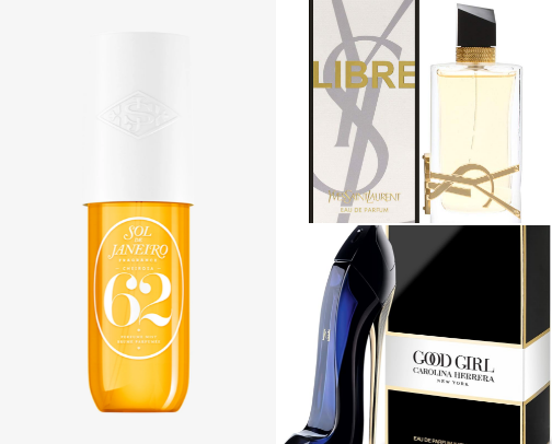 Perfect Perfumes cover photo collage