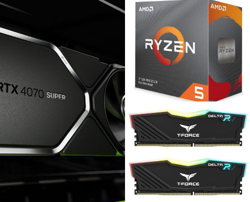 💻 My 2025 PC Build | Quiet 1440p Beast (High FPS + Clean Setup) cover photo collage