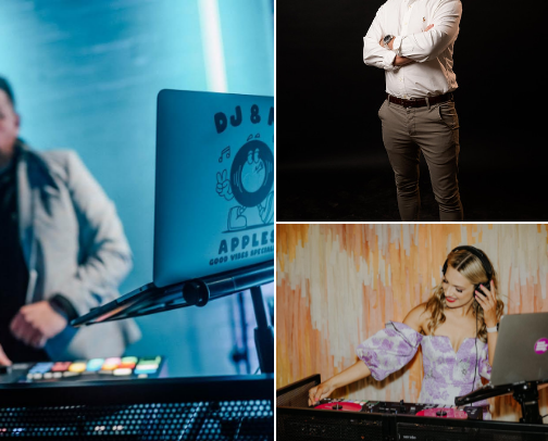 Wedding DJs cover photo collage