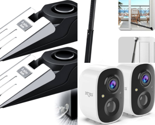 Home and Personal Security Checklist • 20 Products Worth Buying 🚨🕵🏼‍♀️ cover photo collage