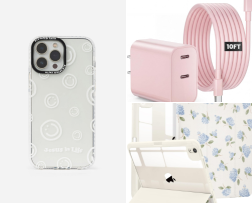 Phone cases + more cover photo collage