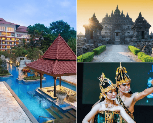 Traveling in Yogyakarta - Indonesia cover photo collage