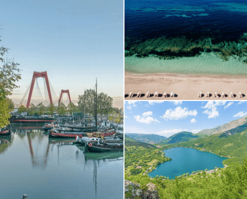 traveling ideas cover photo collage