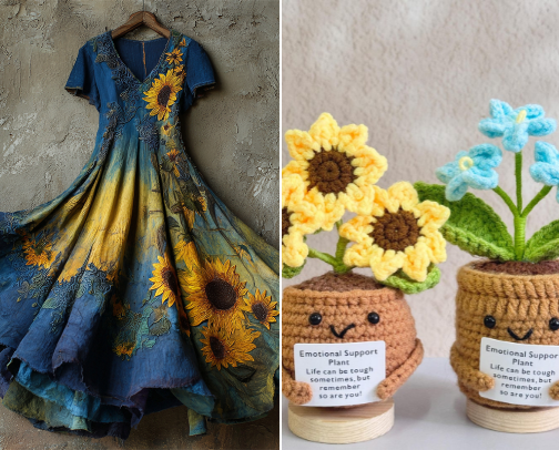 🌻 Sunflower Aesthetic Finds – Home, Fashion & More 🌻 cover photo collage