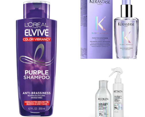 The best products for all blondes cover photo collage
