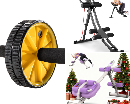 At Home Gym Necessities cover photo collage