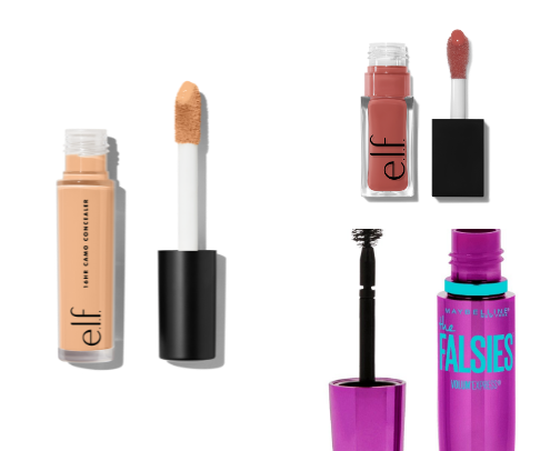 affordable makeup for beginner girlies 🤎 cover photo collage