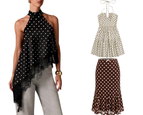 Cute Summer Outfits Inspo (Polka Dots Edition) cover photo collage