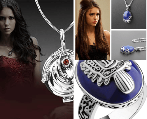 The vampire diaries jewelry cover photo collage