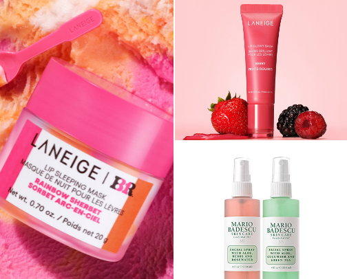 My favorite beauty recs cover photo collage