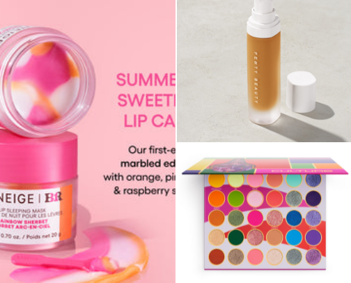 My favorite beauty recs cover photo collage