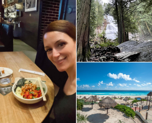 Travel & Food is where it's at! cover photo collage