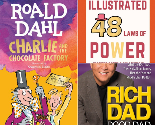 My favorite book recs cover photo collage