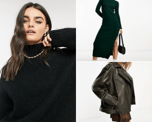 Fall fashion cover photo collage