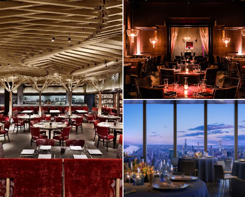 NEW YORK RESTAURANTS cover photo collage