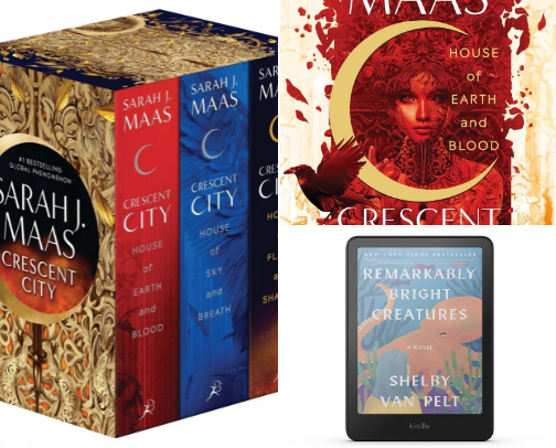 Crescent City: The Triology cover photo collage