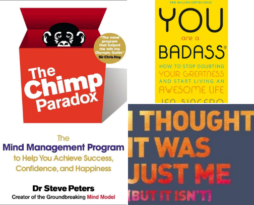 9 Personal Development Audio Books You NEED to listen to! cover photo collage