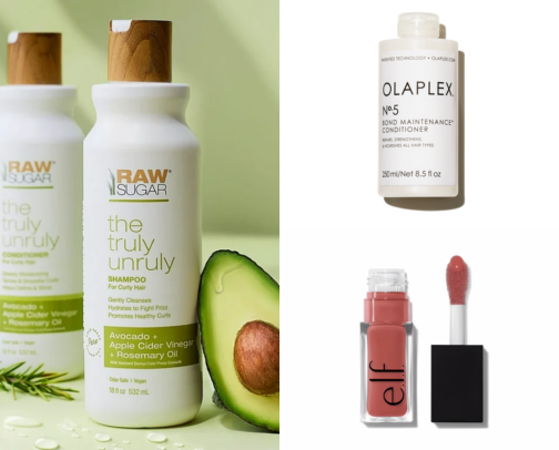 Essential Hair & Beauty Products for Kinky, Coily, Curly Hair & Darker Skin cover photo collage
