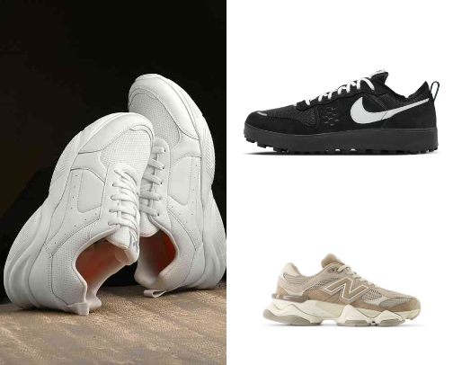 Footwear cover photo collage