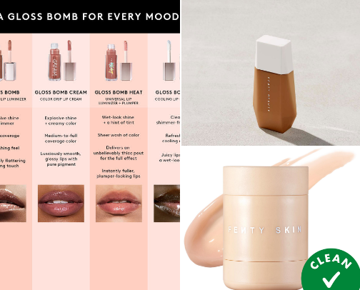 Fenty lip Bomb 💄💣🛍 cover photo collage