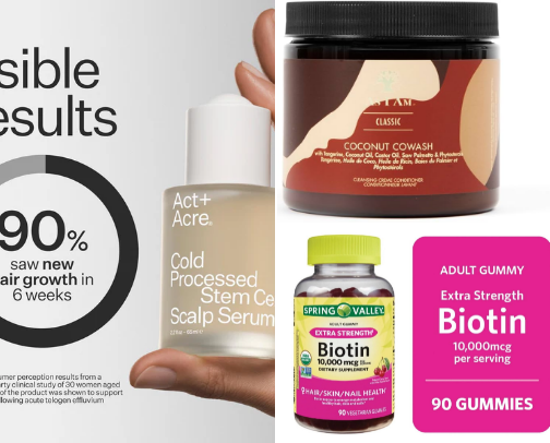 Hair GOWTH journey: products that I won’t live without cover photo collage