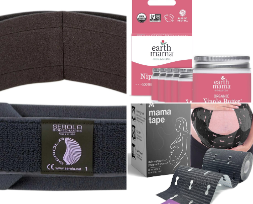 Pregnancy Pelvic PT recommendations cover photo collage