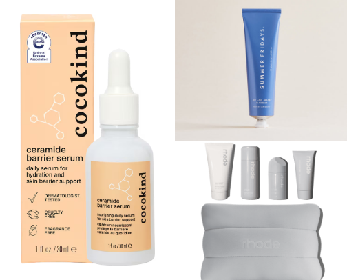 winter skincare essentials cover photo collage