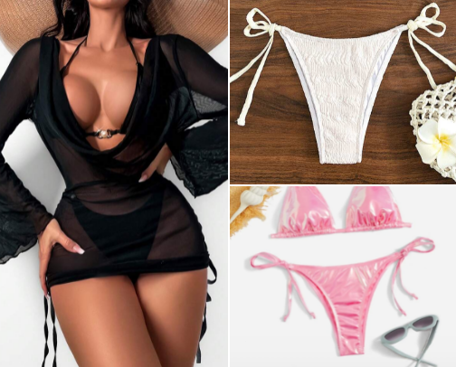 Affordable & Trendy SHEIN Swim Finds You’ll Want All Summer👙🌊🏝️ cover photo collage