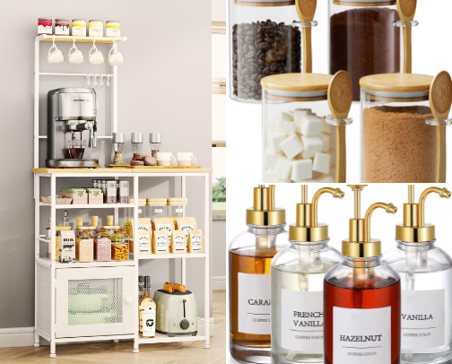 My morning coffee favorites cover photo collage