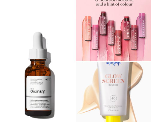 Quick beauty products to look awake…fast 👀 cover photo collage