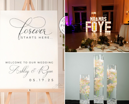 "Wedding Must-Haves: From 'Yes' to 'I Do'" cover photo collage