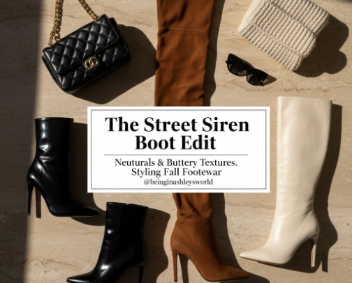 The Street Siren Boot Edit cover photo collage
