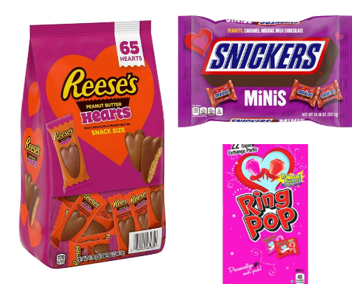 Great Valentines Candies cover photo collage