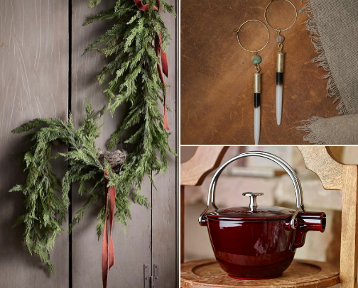 Christmas at Dutton Ranch: A Yellowstone Holiday Guide cover photo collage