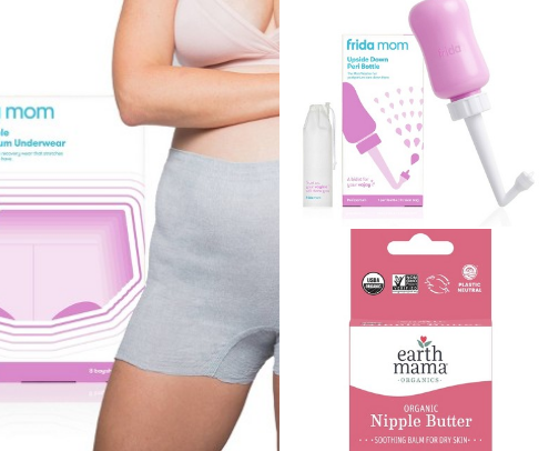 Postpartum Essentials 💗 cover photo collage