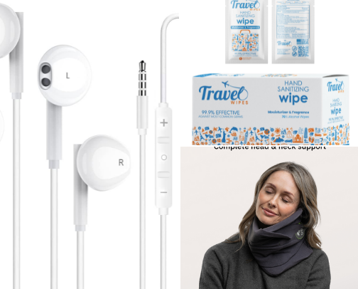Must Haves When Flying cover photo collage