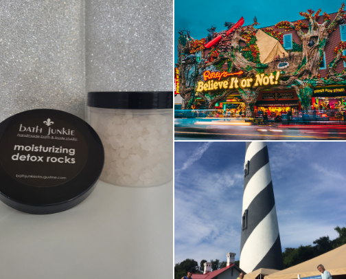 My favorite places in St. Augustine cover photo collage